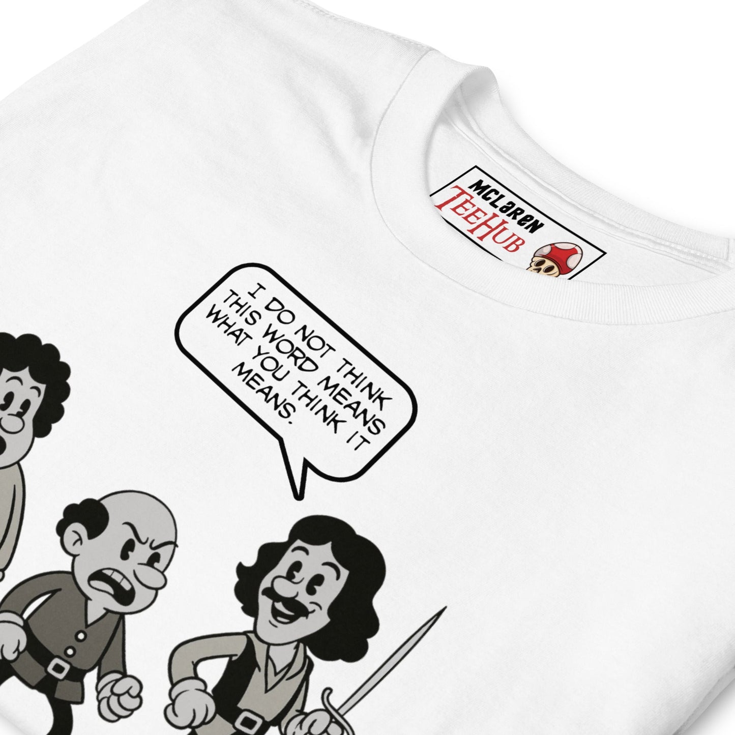 Inconceivable T-Shirt – Funny Princess Bride Cartoon Parody Tee