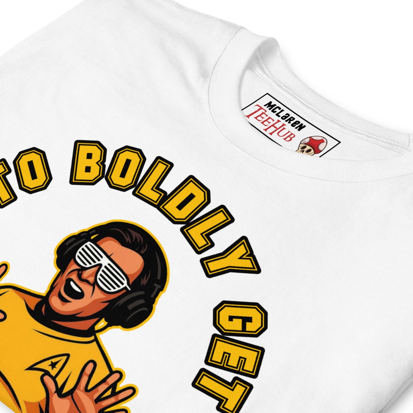 To Boldly Get Your Freak On T-Shirt – Funny Star Trek Inspired Sci-Fi Party Tee