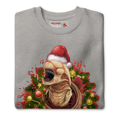 Christmas Aliens Movie Premium Sweatshirt