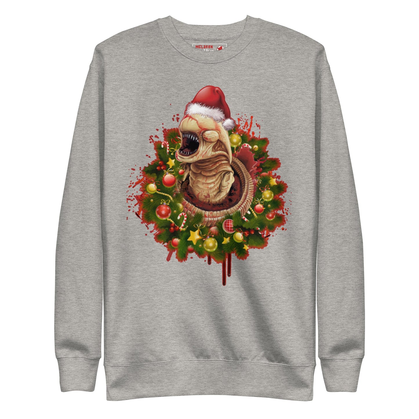 Christmas Aliens Movie Premium Sweatshirt