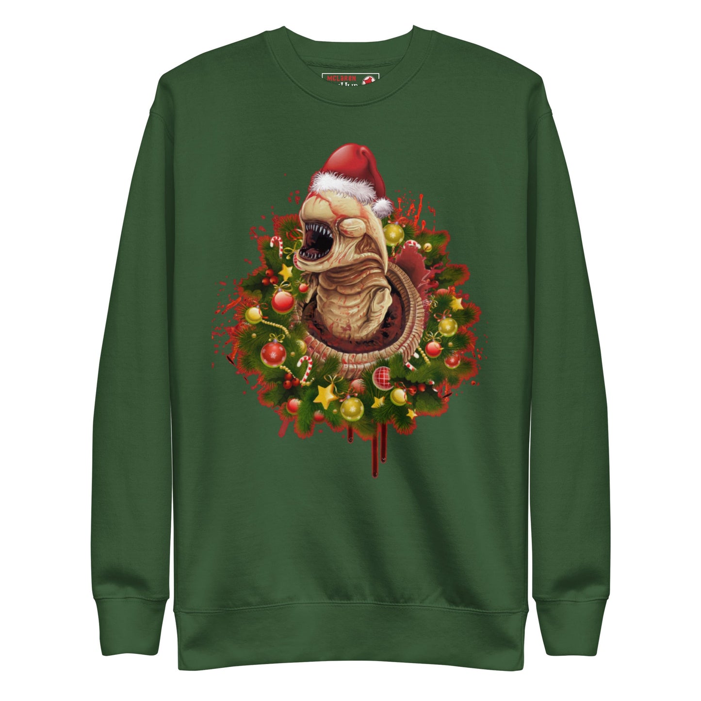 Christmas Aliens Movie Premium Sweatshirt