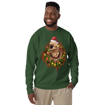 Christmas Aliens Movie Premium Sweatshirt