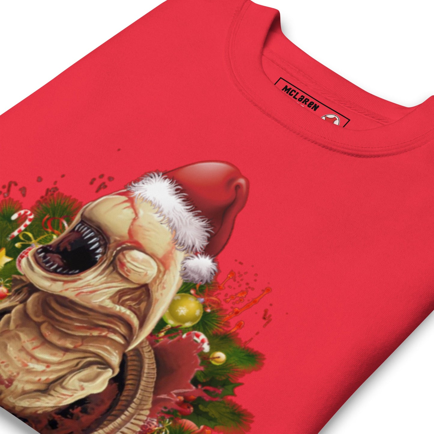 Christmas Aliens Movie Premium Sweatshirt