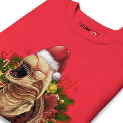 Christmas Aliens Movie Premium Sweatshirt