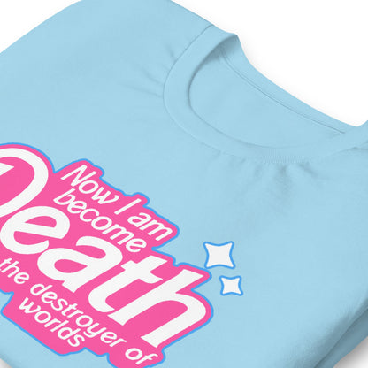 Barbie / Oppenheimer Unisex t-shirt, Barbie style t-shirt, Oppenheimer style t-shirt,