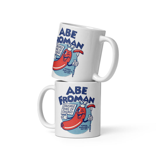 Ferris Bueller's Day Off, Abe Froman White glossy mug