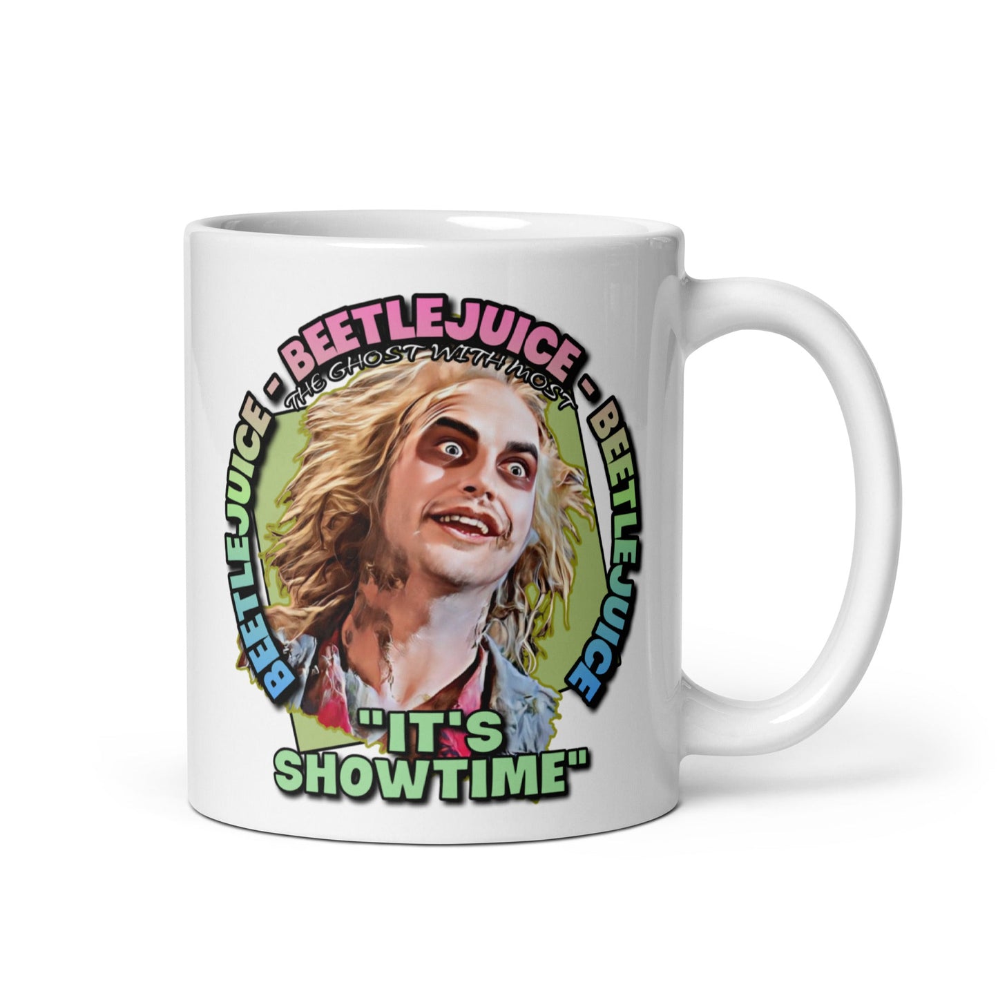 BeetleJuice White Coffee Mug