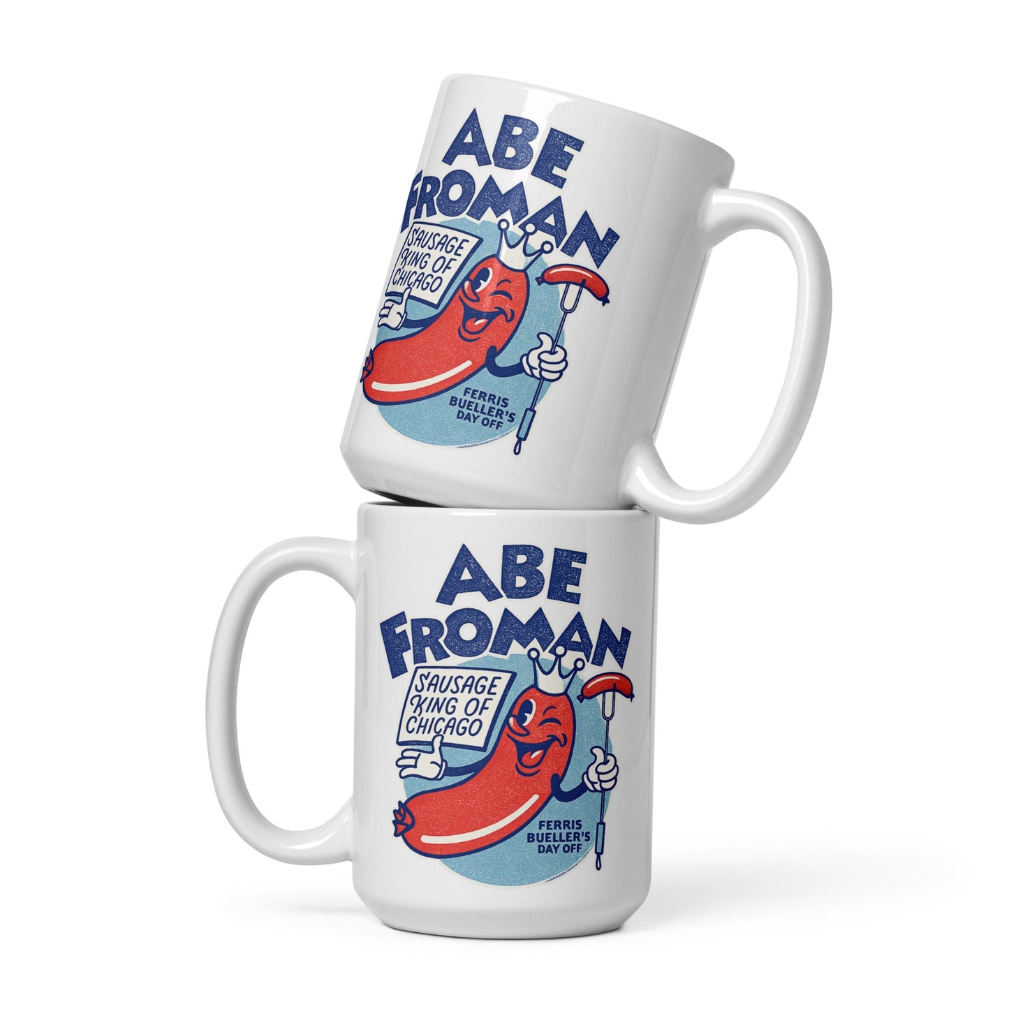 Ferris Bueller's Day Off, Abe Froman White glossy mug