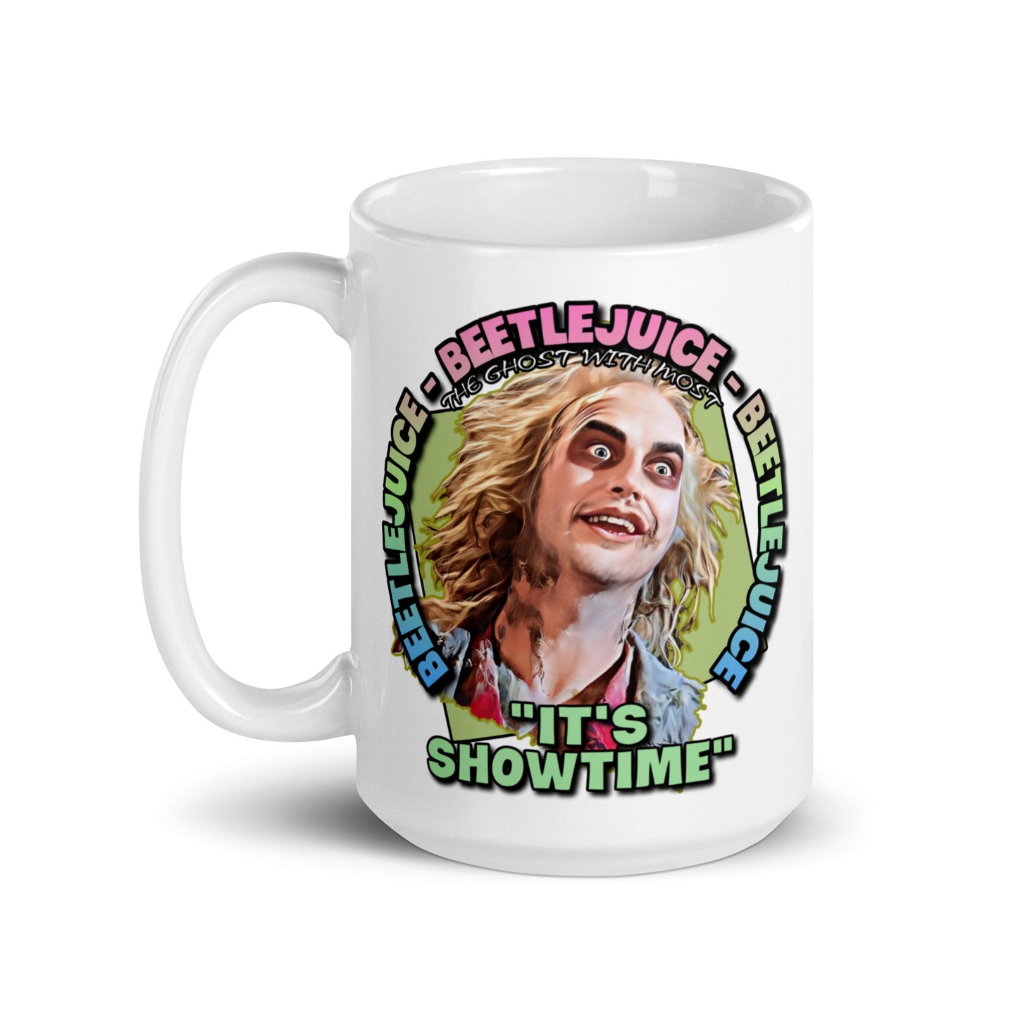 BeetleJuice White Coffee Mug