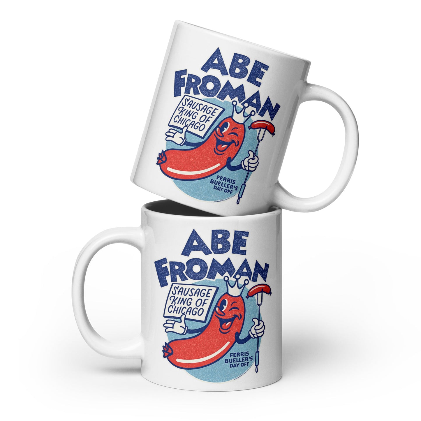 Ferris Bueller's Day Off, Abe Froman White glossy mug