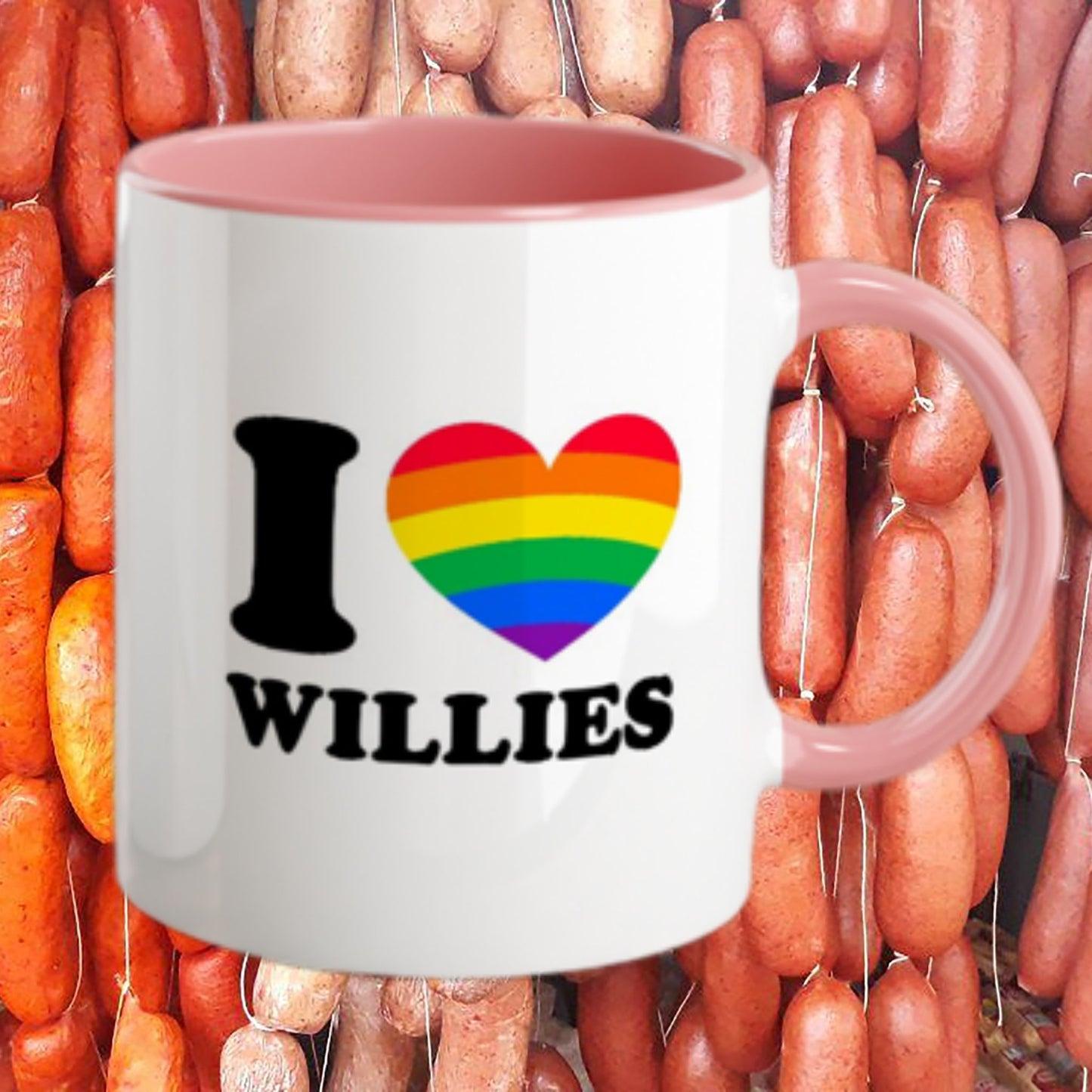 I Love Willies Mug