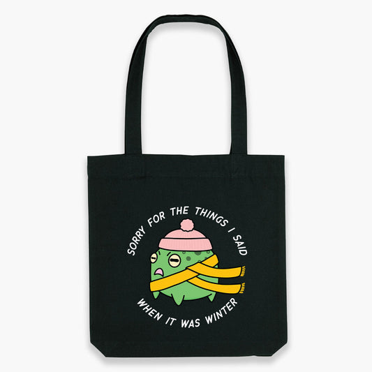 Winter Woes Tote Bag