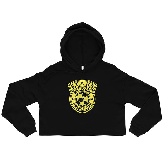 STARS Resident Evil Crop Hoodie