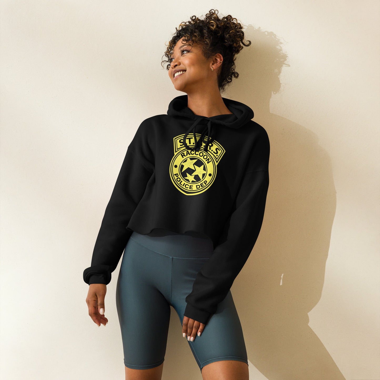 STARS Resident Evil Crop Hoodie