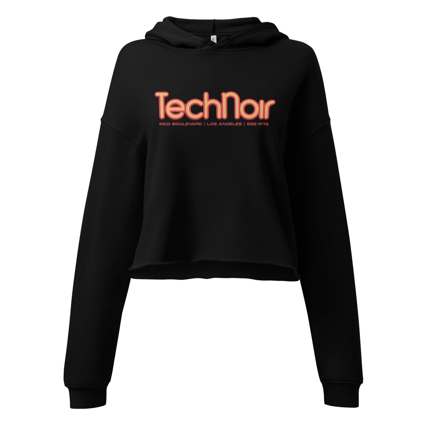 TechNoir Nightclub, Terminator Crop Hoodie