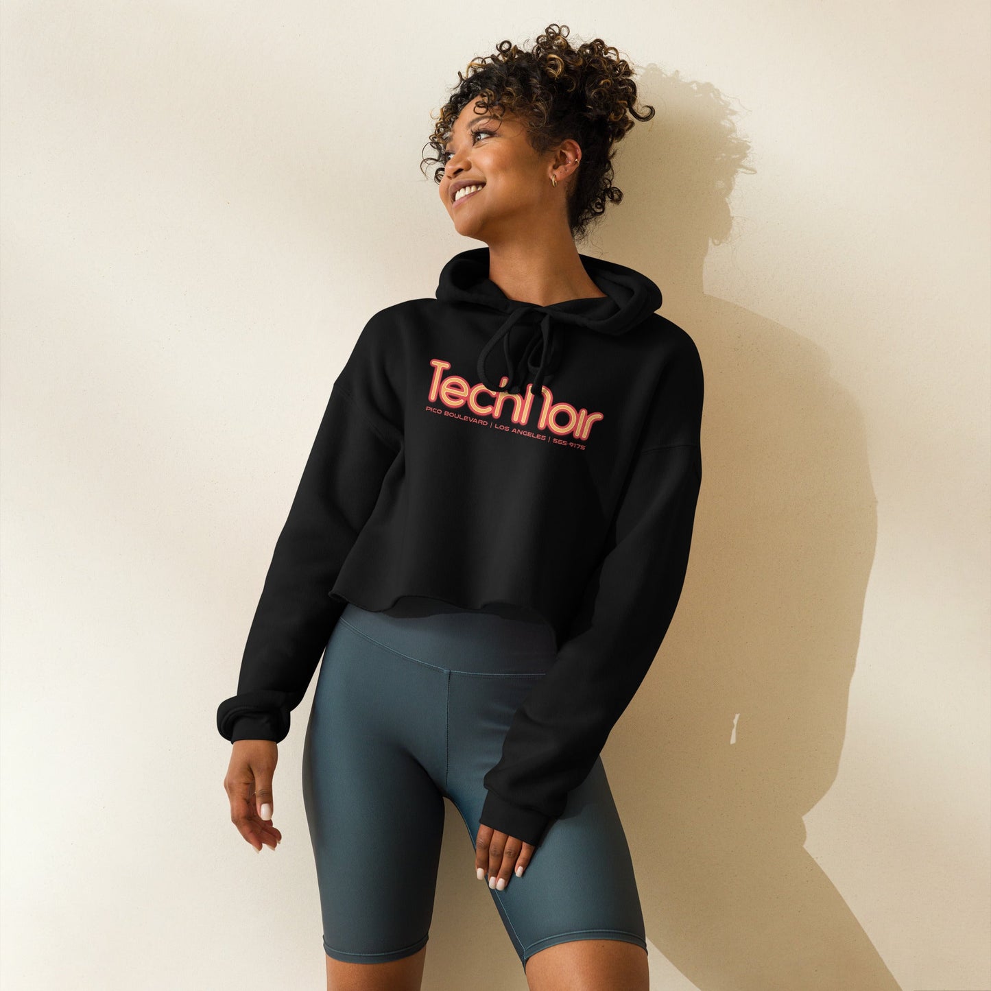 TechNoir Nightclub, Terminator Crop Hoodie