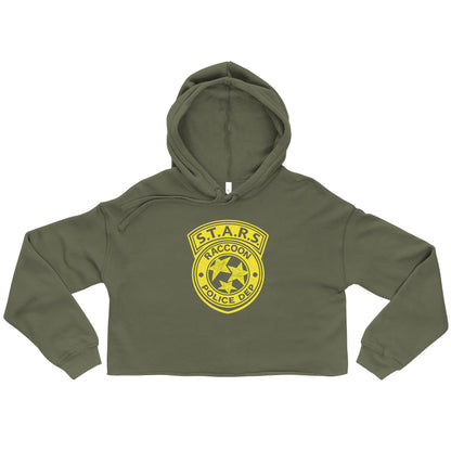 STARS Resident Evil Crop Hoodie