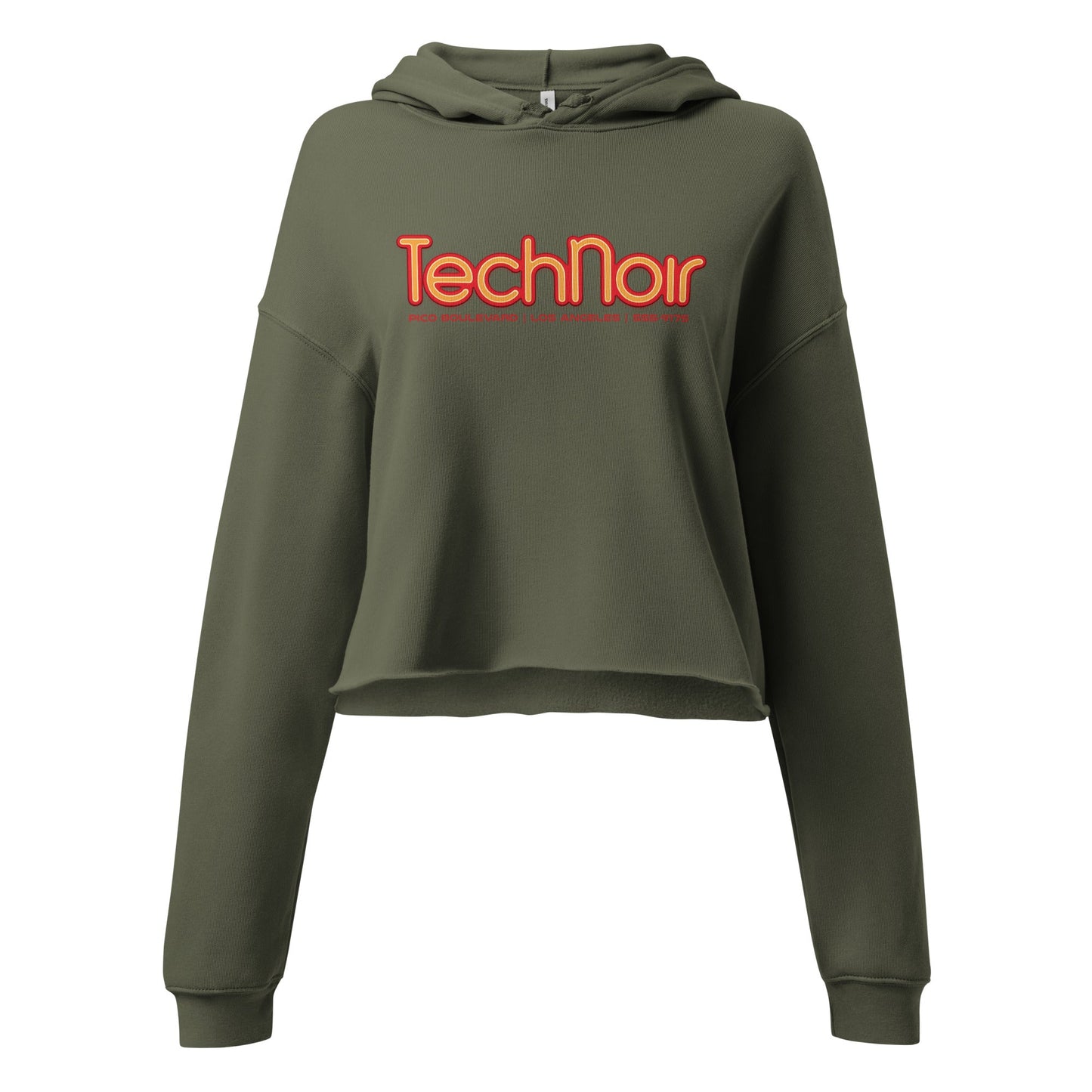 TechNoir Nightclub, Terminator Crop Hoodie