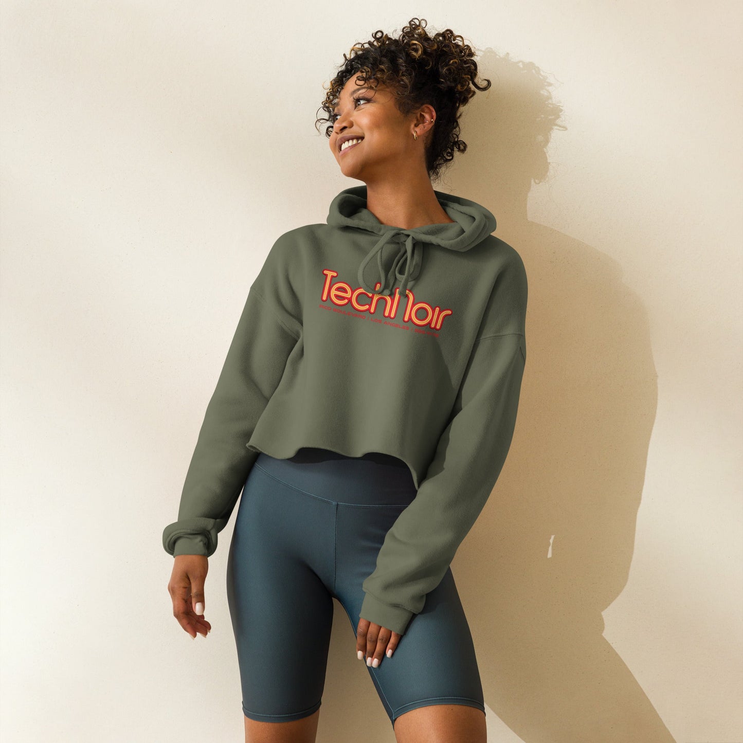 TechNoir Nightclub, Terminator Crop Hoodie