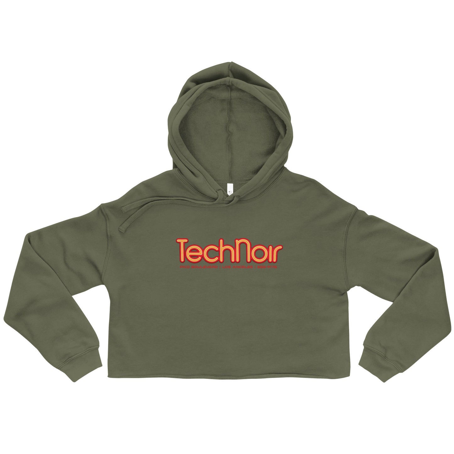 TechNoir Nightclub, Terminator Crop Hoodie