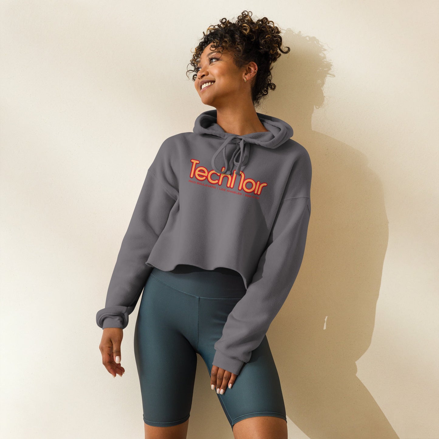 TechNoir Nightclub, Terminator Crop Hoodie