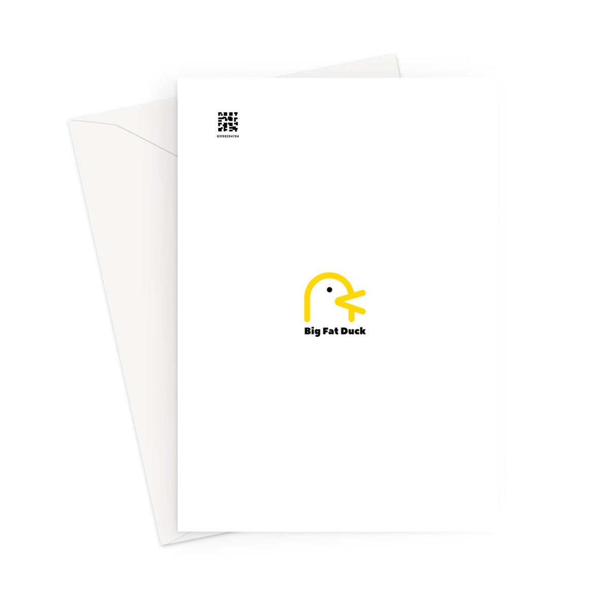 Peeking Duck Card