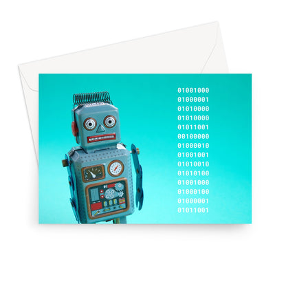 Birthday Card: Happy Binary Birthday