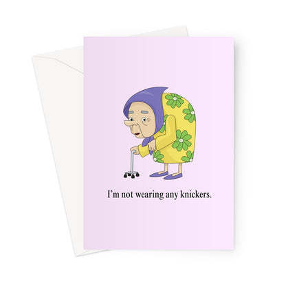 Love Card: I'm not wearing any knickers