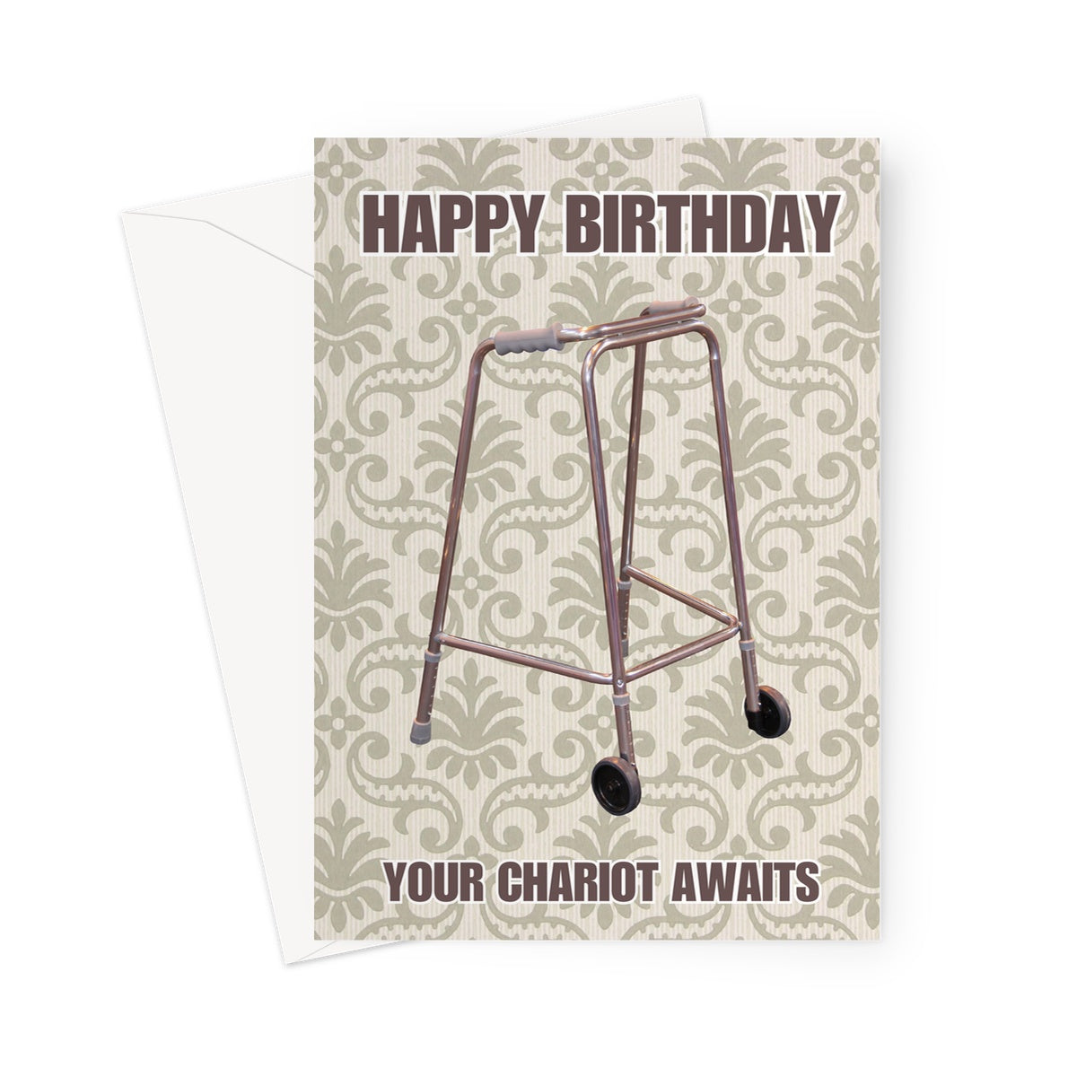 Birthday Card: Your chariot awaits