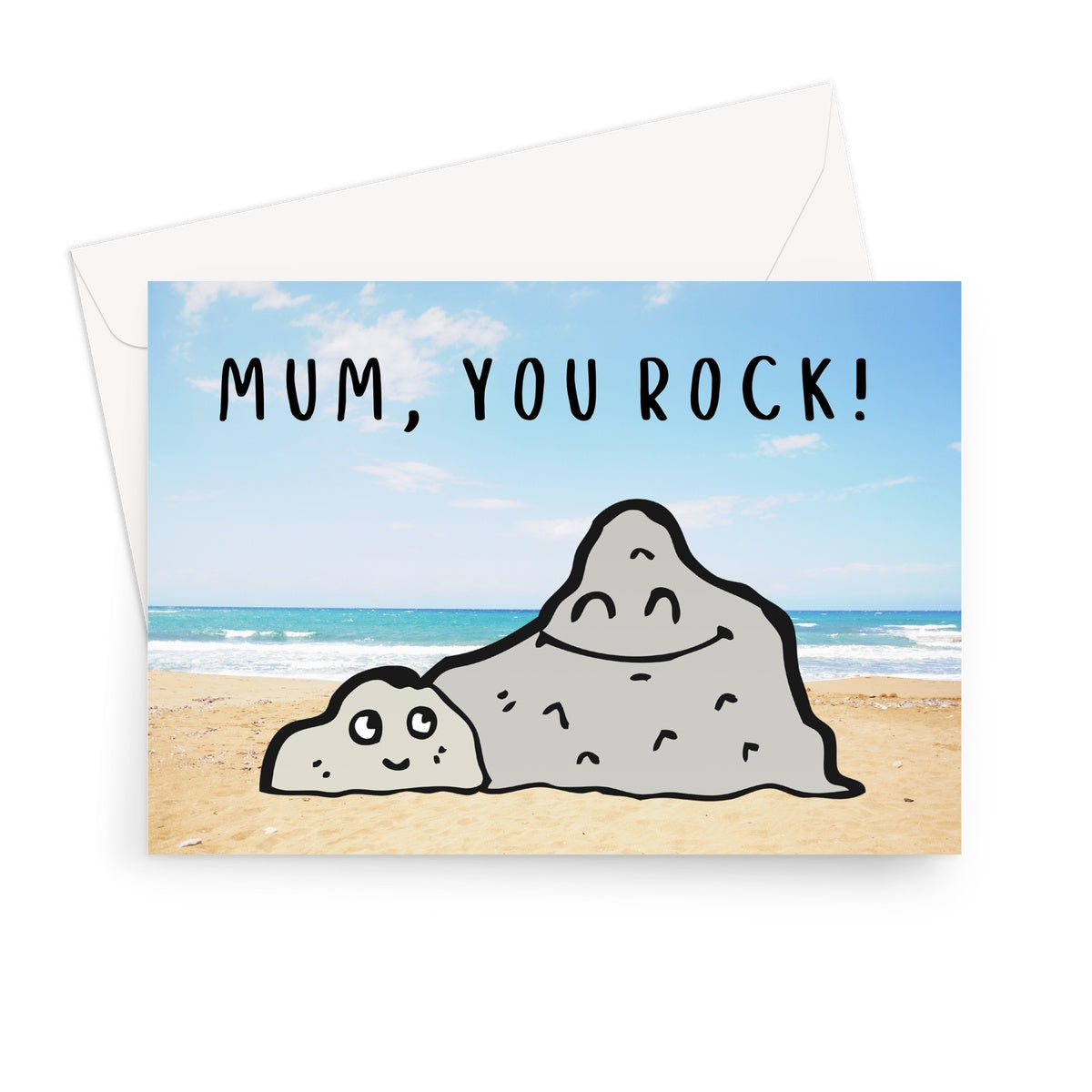 Mother's Day Card: Mum, you rock!